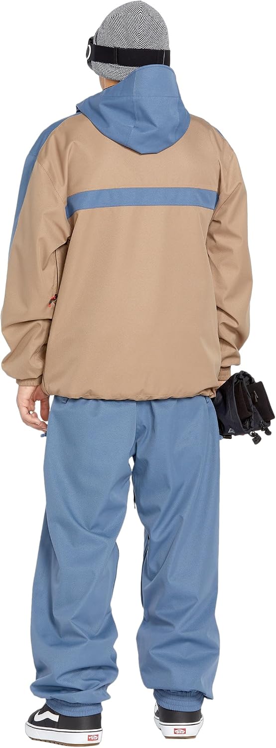 Volcom Men's Arthur Longo 20k Baggy Fit Snowboard Ski Pant Indigo