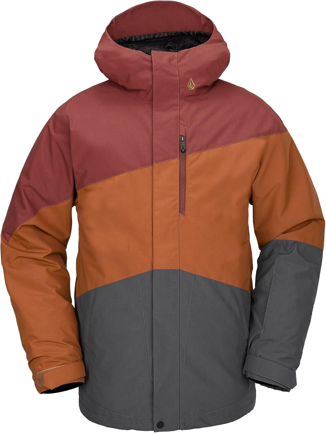 Volcom Men's Primry Insulated Snowboard Winter Ski Jacket Caramel