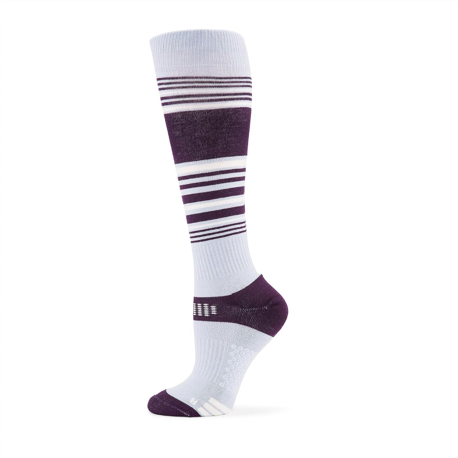 Volcom Women's Tundra Tech Light Weight Snowboard Sock Lilac Ash S4