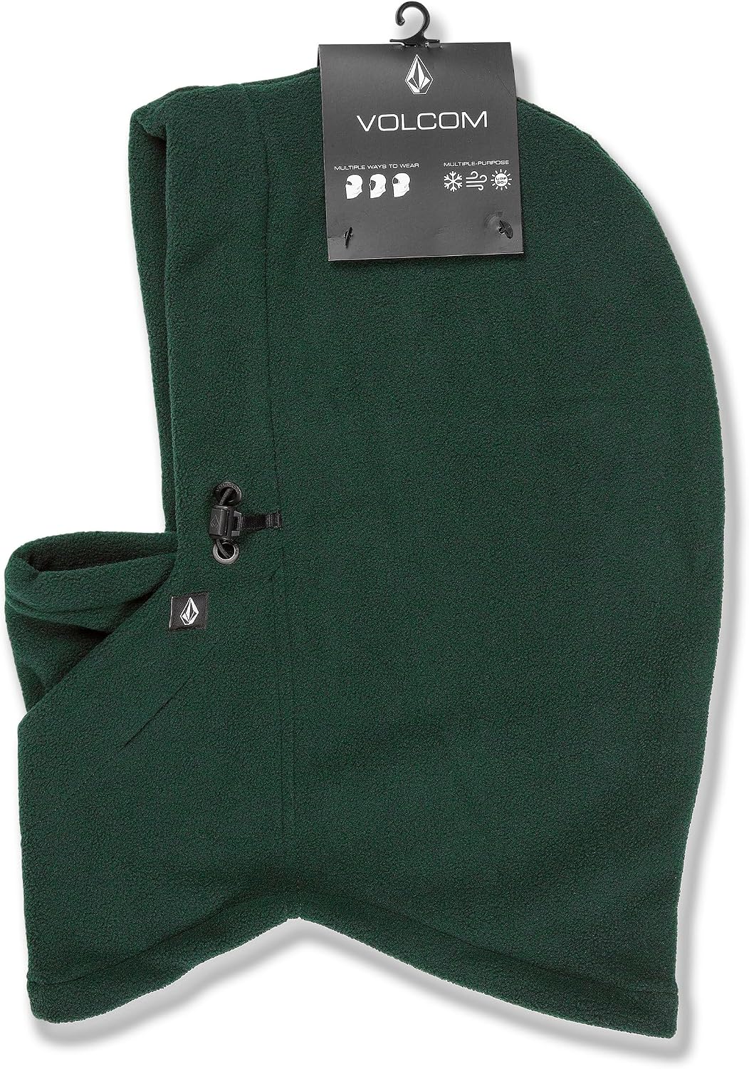 Volcom Women's V-scout Pullover Neck Warmer Hood Snowboard Ski Scarab S5