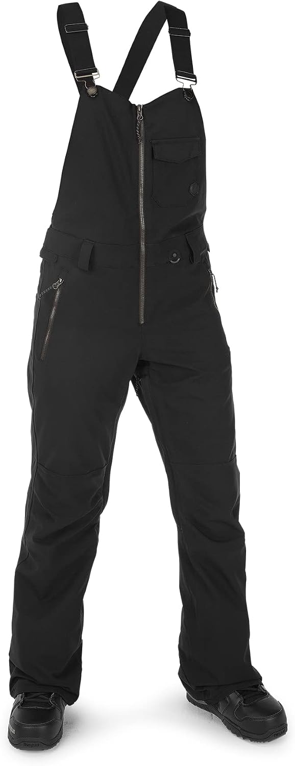 Volcom Women's Swift Bib Overall Snowpant Black S3