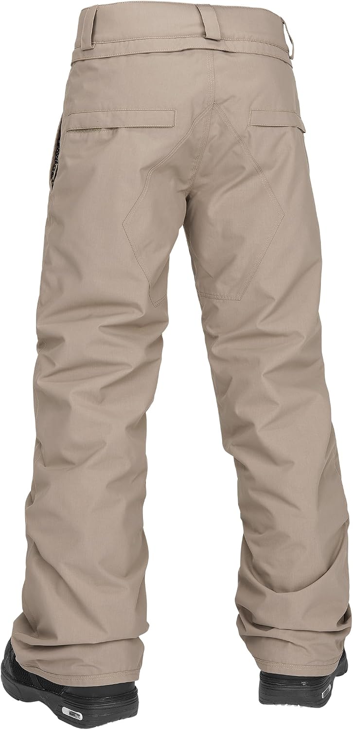 Volcom Boys' Freakin Chino Youth Insulated Snowboard Ski Pant Chestnut Brown