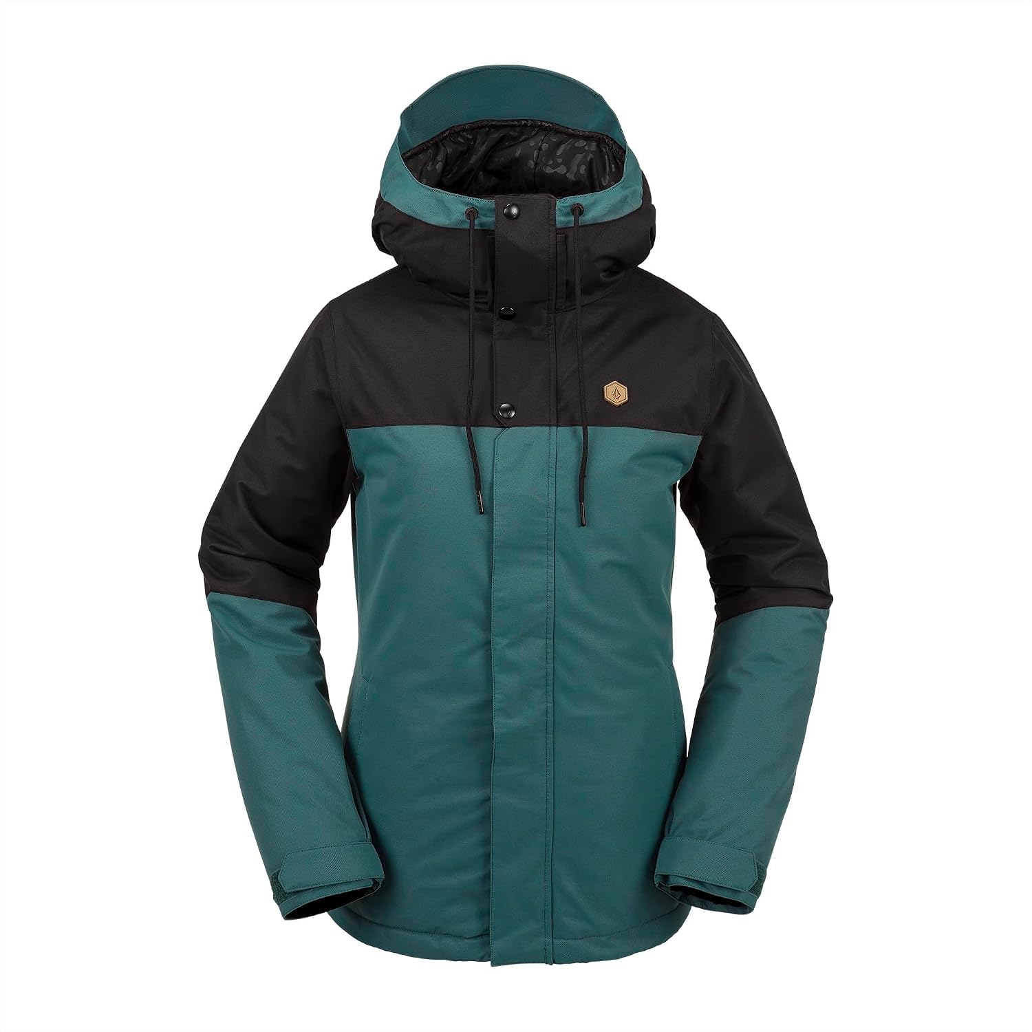 Volcom Women's Bolt Insulated Snowboard Ski Winter Hooded Jacket Balsam S4