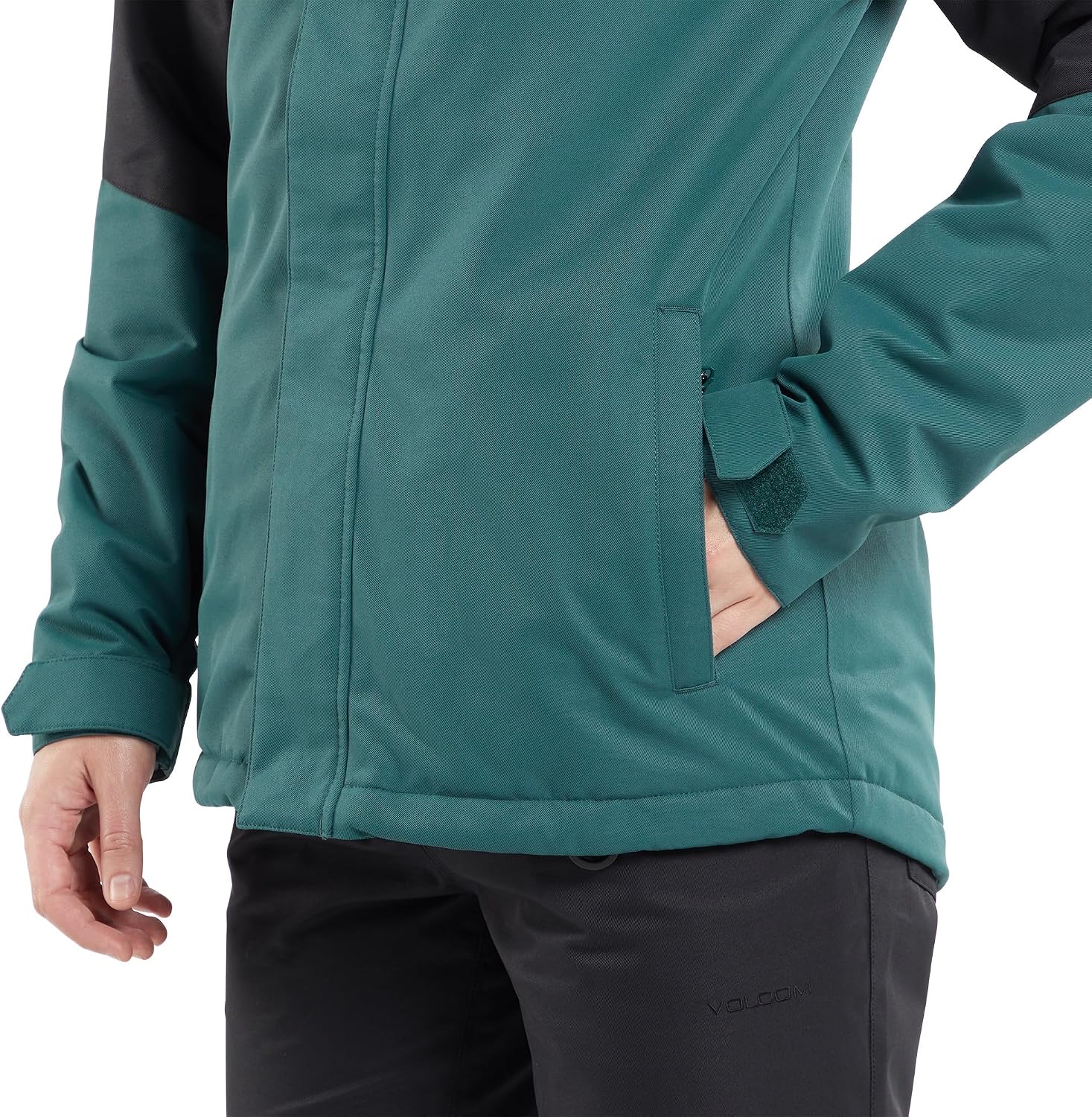 Volcom Women's Bolt Insulated Snowboard Ski Winter Hooded Jacket Balsam S4