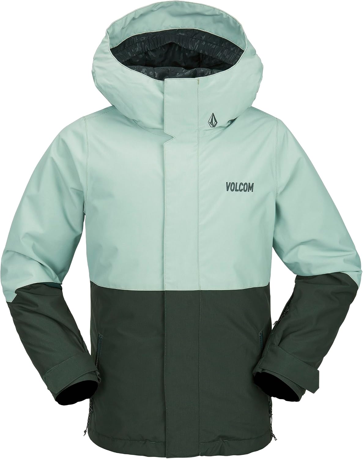 Volcom Girls' Sass'n'fras Insulated Snowboard Ski Jacket Agave S5