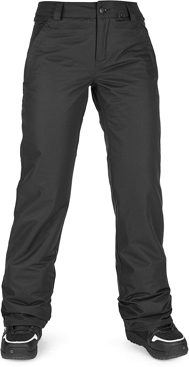 Volcom Women's Frochickie Insulated Lined Snow Pant Onyx