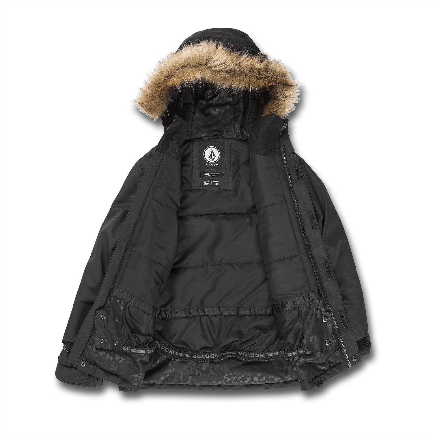 Volcom Girls So Minty Insulated Snow Jacket Black S2