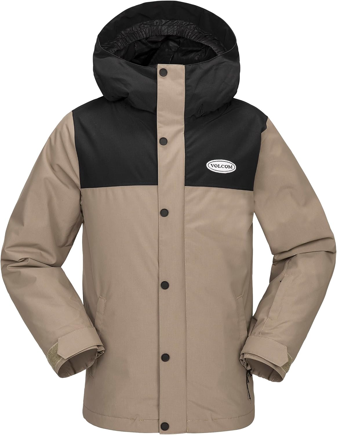 Volcom boys Stone 91 Insulated Snowboard Winter Jacket Chestnut Brown S5