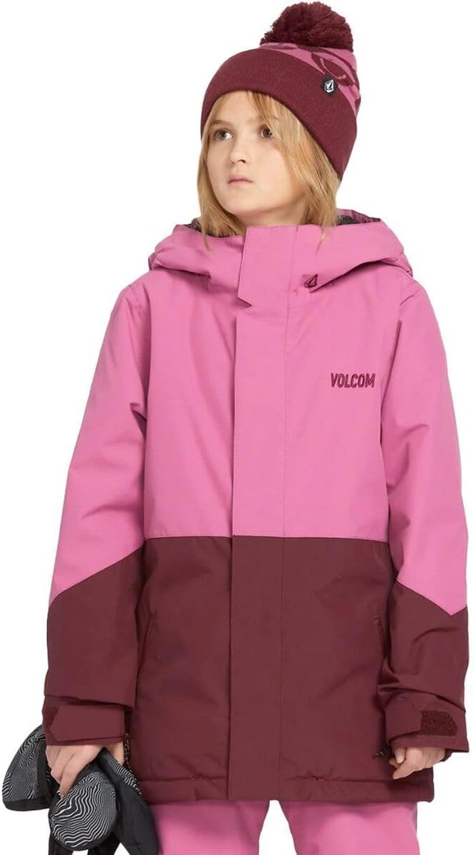 Volcom Girls' Sass'n'fras Insulated Snowboard Ski Jacket Blurred Violet S5