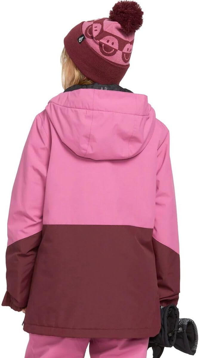 Volcom Girls' Sass'n'fras Insulated Snowboard Ski Jacket Blurred Violet S5