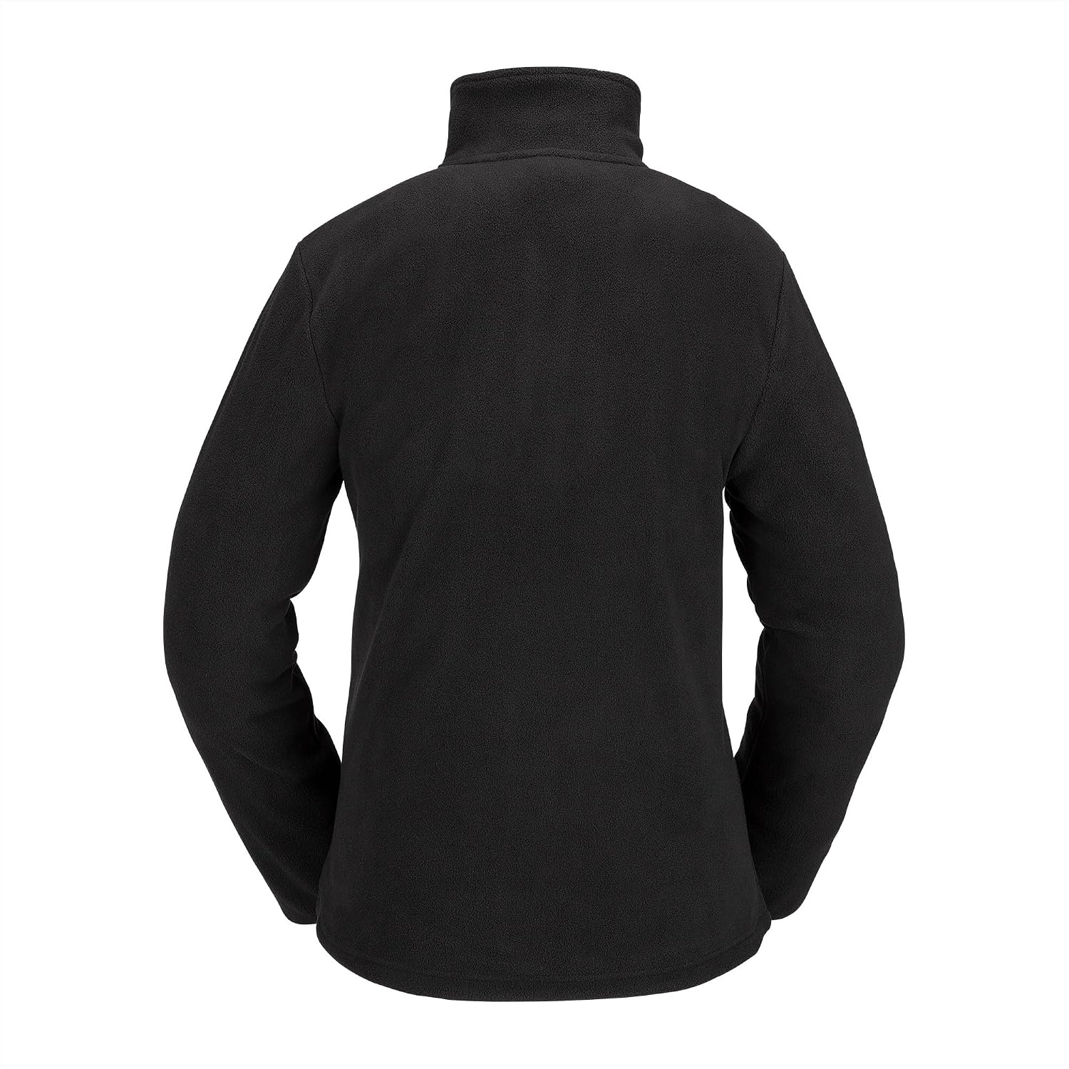 Volcom Women's Polar Fleece 12 Zip Snowboard Ski Baselayer Black S4