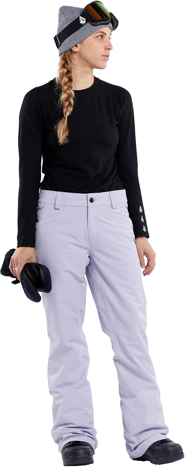 Volcom Women's Hallen Modern Fit Snowbaord Pant Lilac Ash S4