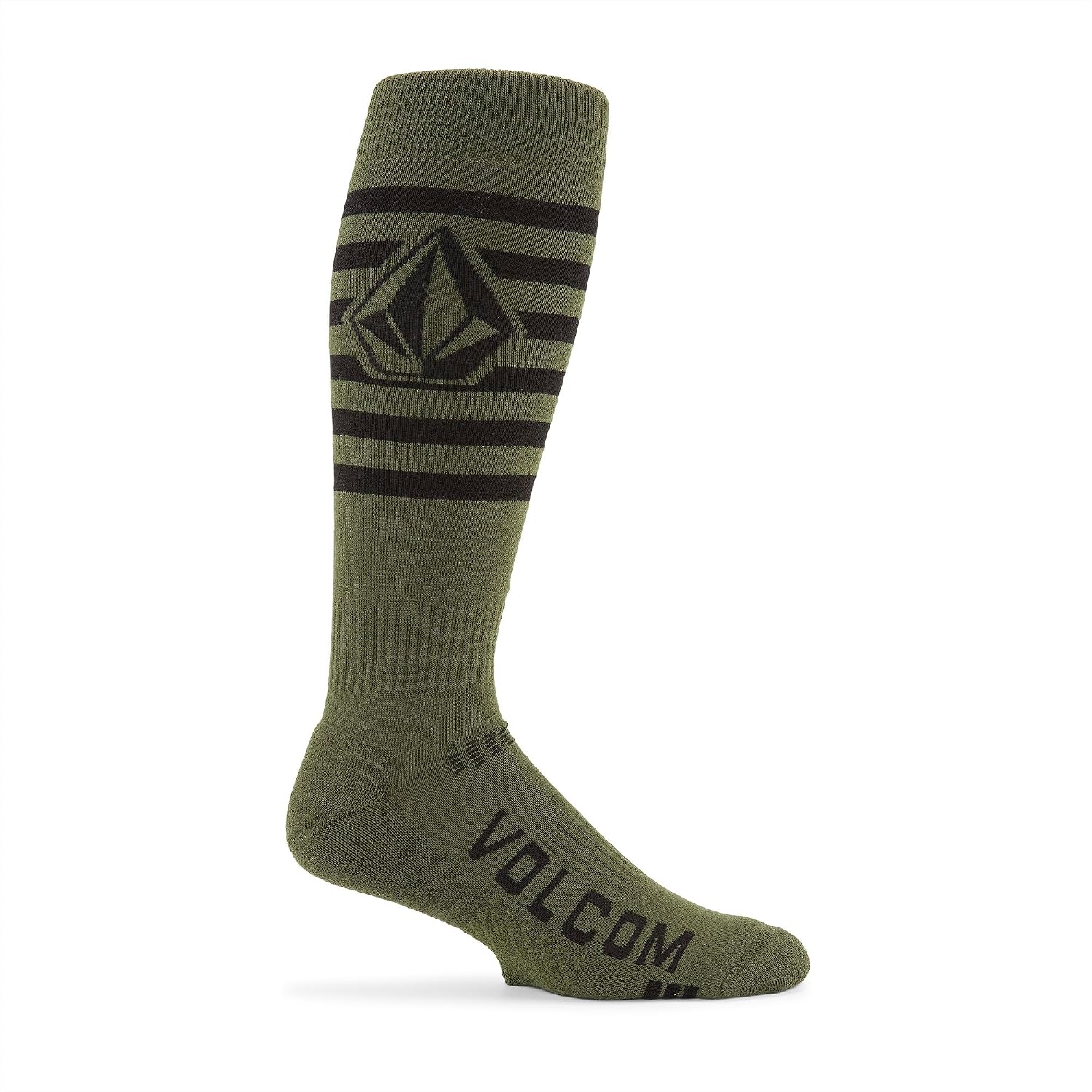 Volcom Men's Kootney Lightweight Snowboard Ski Sock Military S4