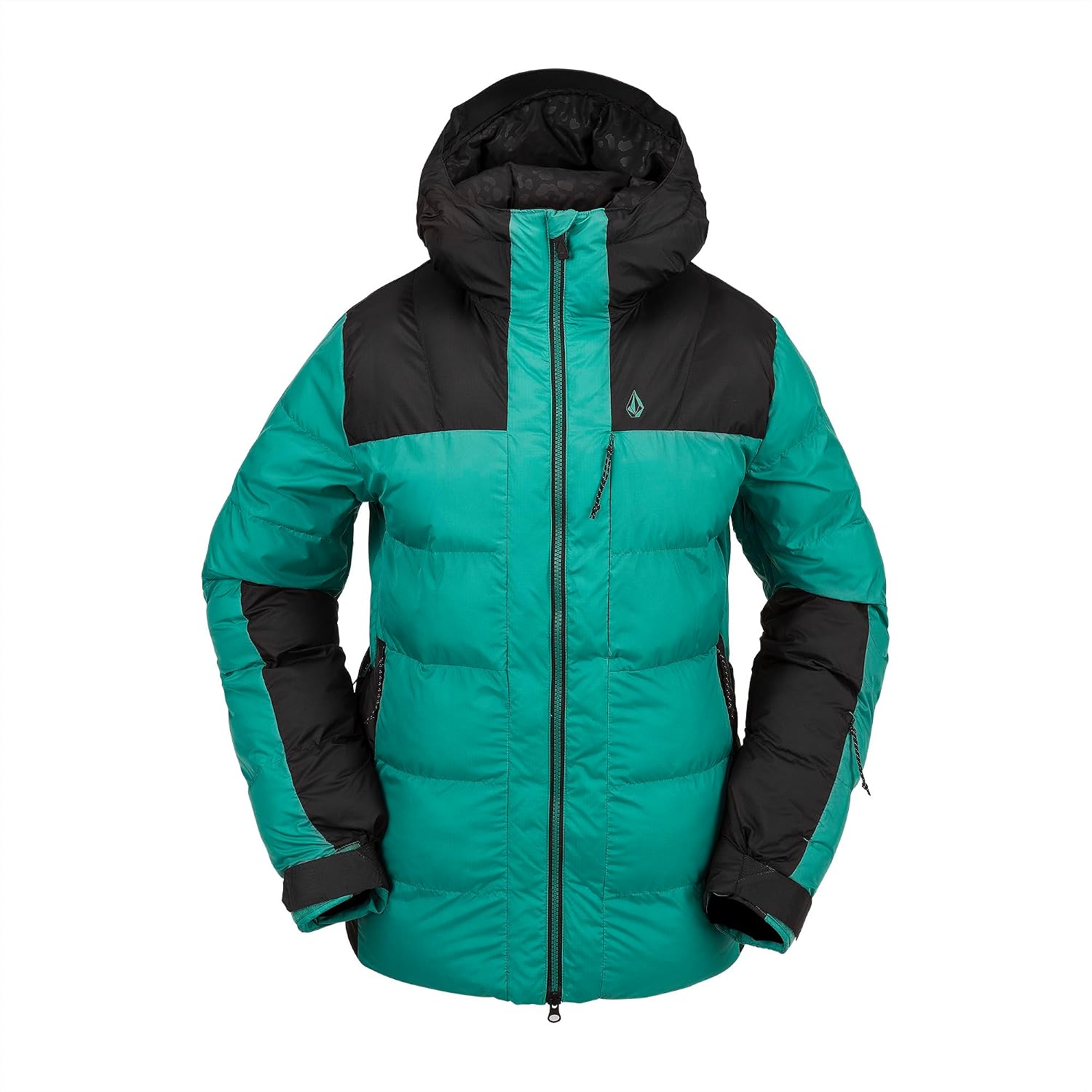 Volcom Women's Puffleup Snowboard Ski Puffer Winter Jacket Vibrant Green S4