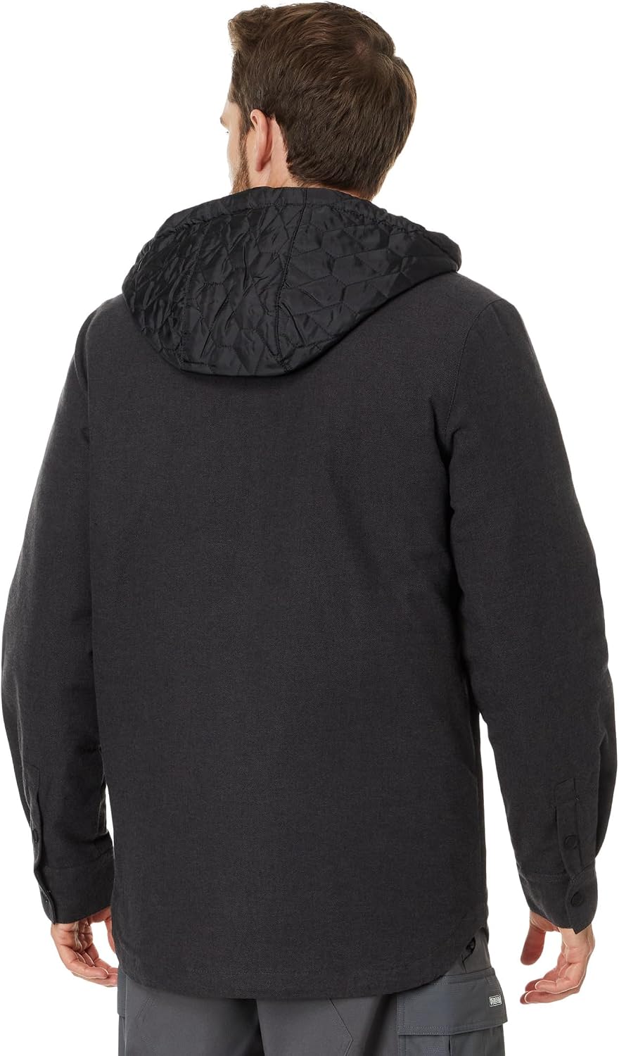 Volcom Men's Field Insulated Flannel Heather Black