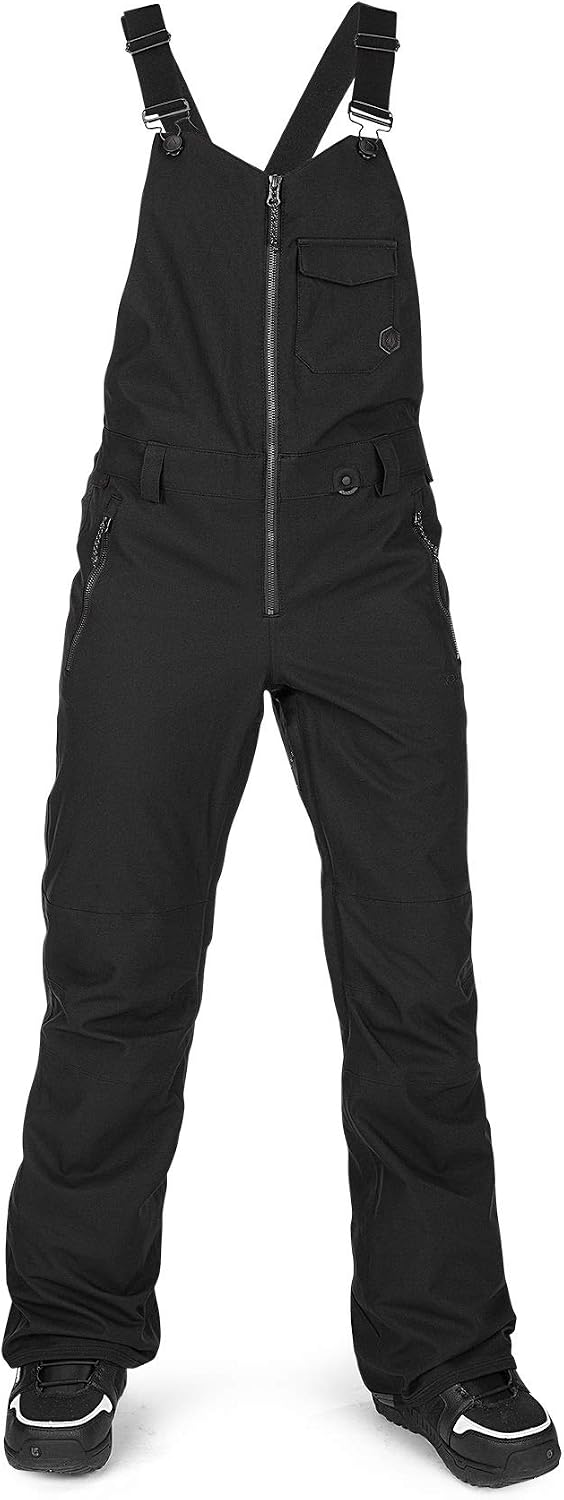 Volcom Women's Swift Bib Overall Snowpant Black S2