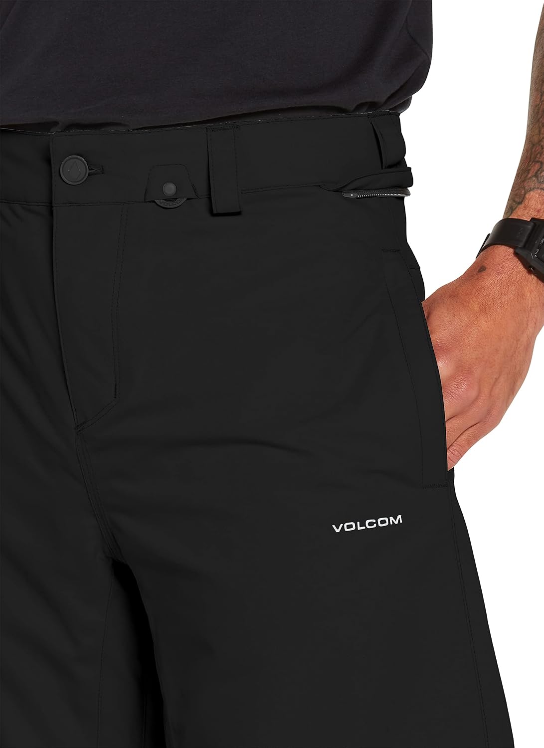 Volcom Men's Arthur Longo 20k Baggy Fit Snowboard Ski Pant Jet