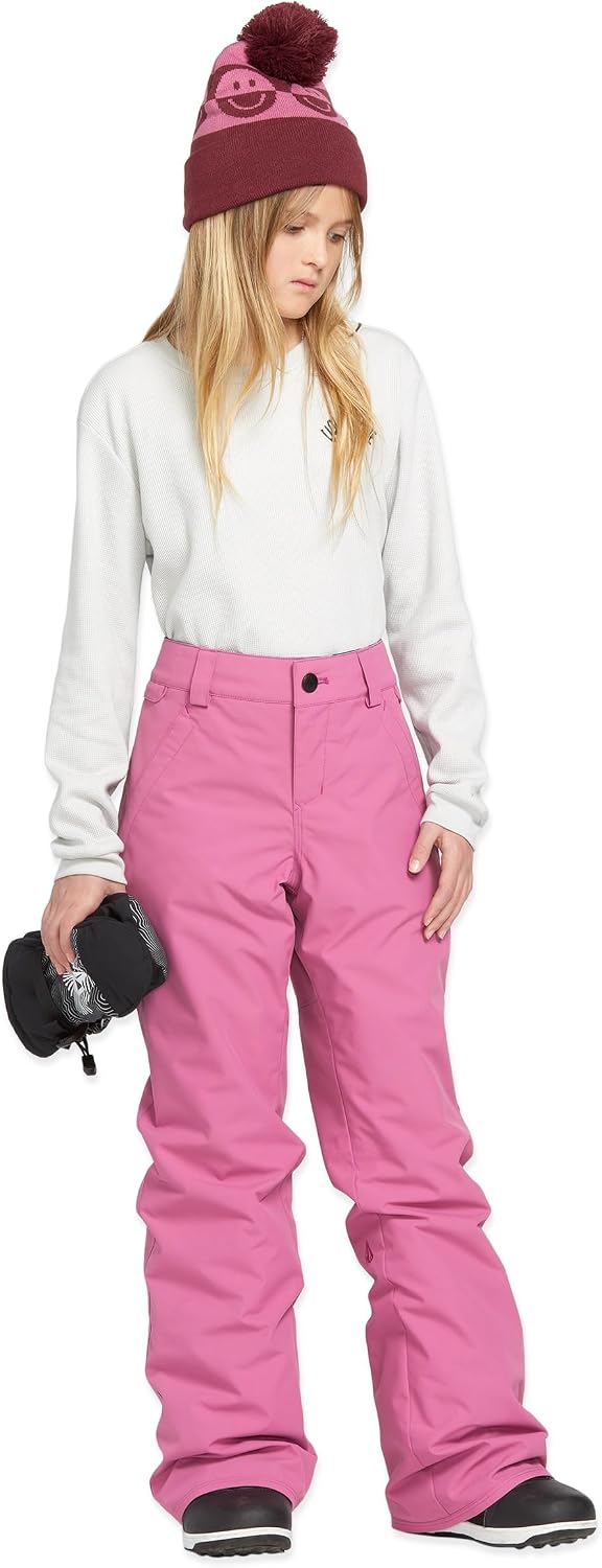 Volcom Girl's Frochickidee Insulated Snowboard Pant Blurred Violet S5