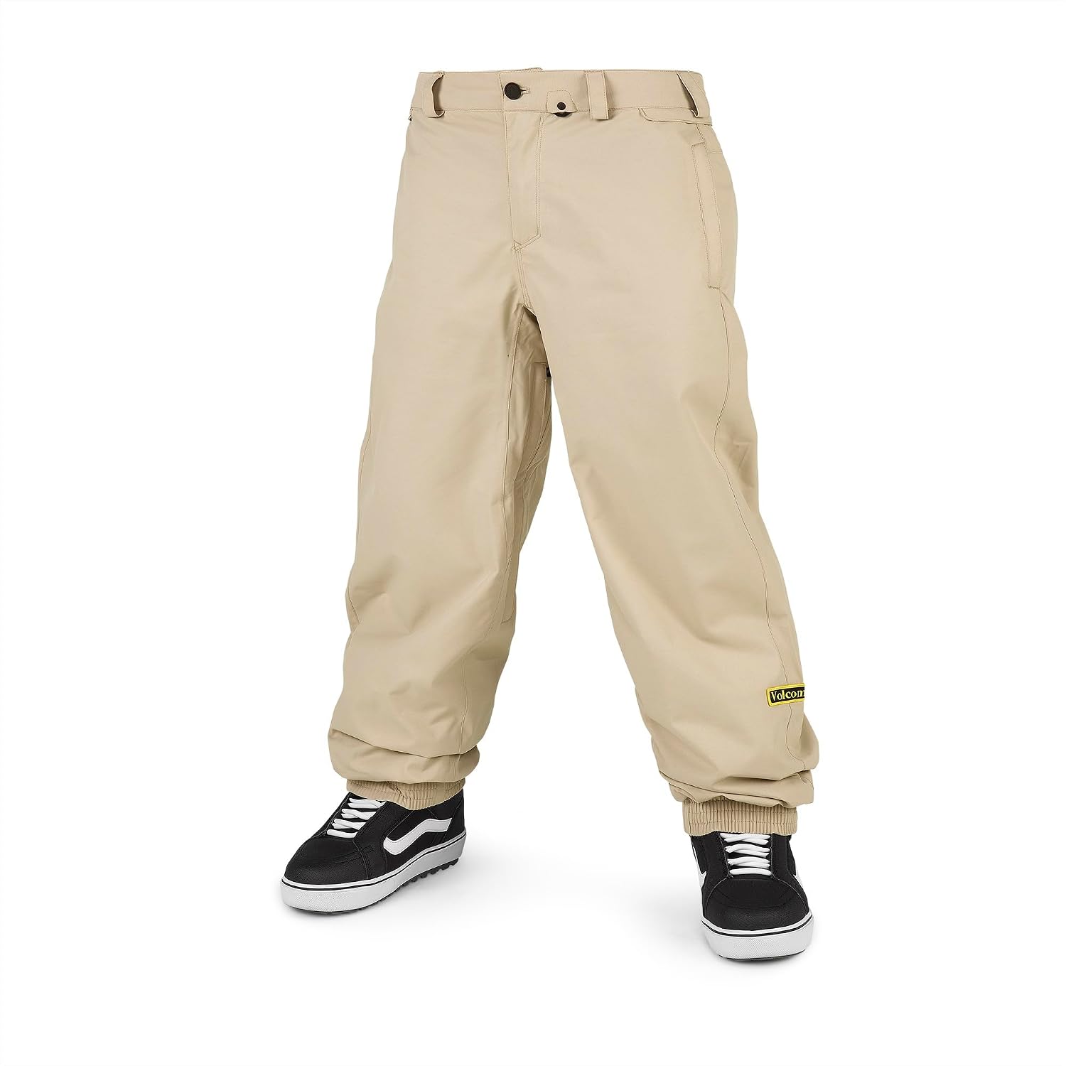 Volcom Men's Arthur Longo 20k Baggy Fit Snowboard Ski Pant Khakiest S4