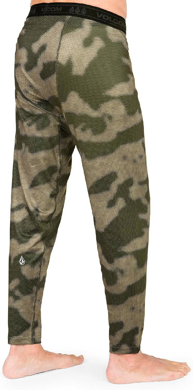 Volcom Men's V-Science Midweight Thermal Base Layer Pant Camouflage