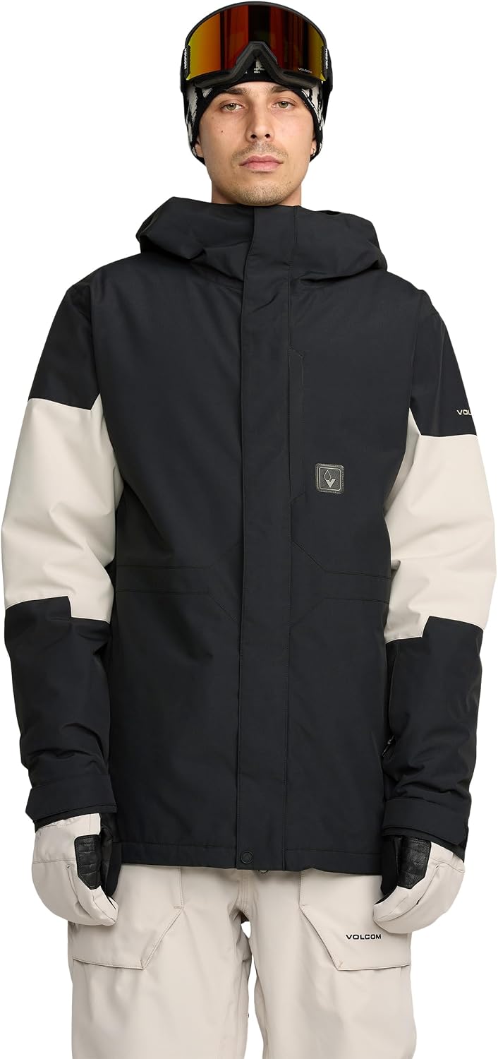 Volcom Men's Primry Insulated Snowboard Winter Ski Jacket Black
