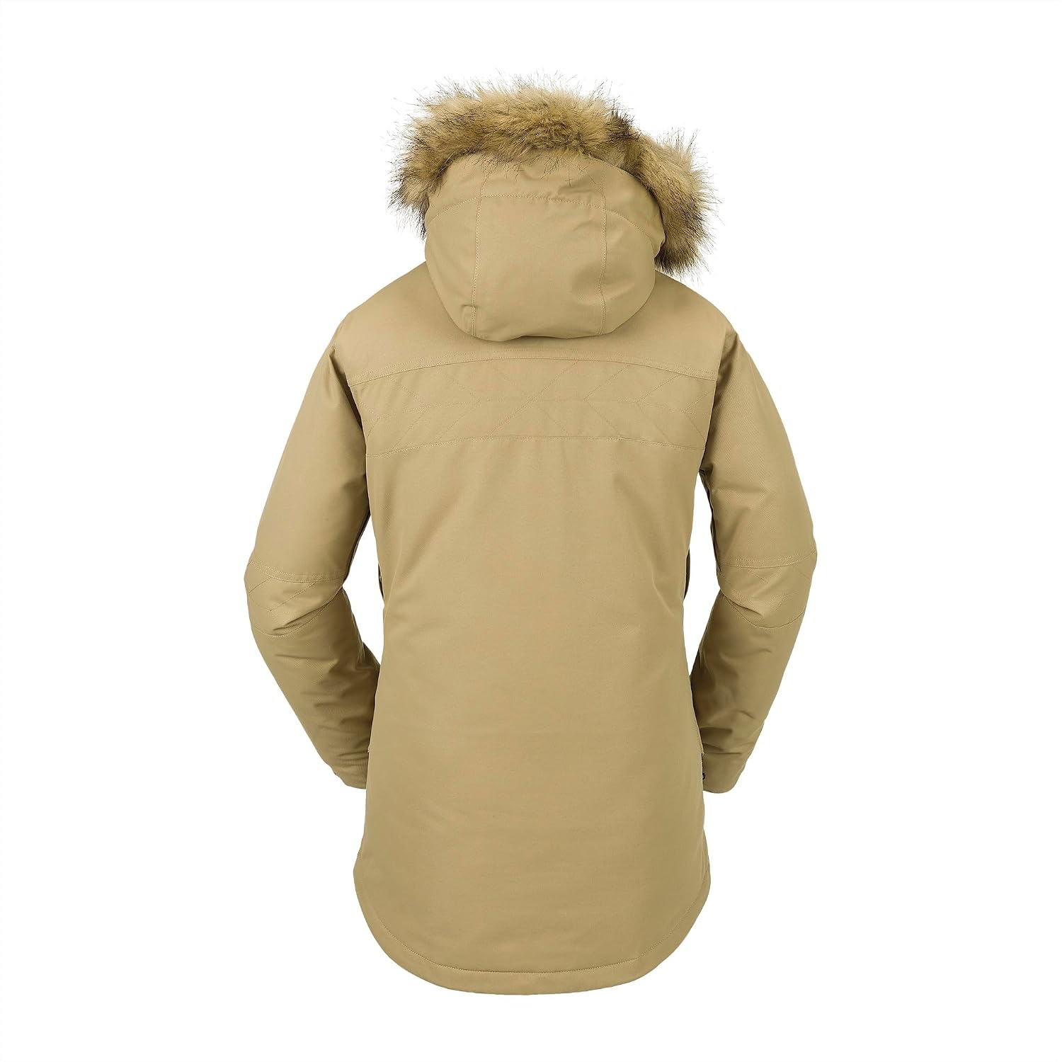Volcom Women's Fawn Insulated Snowboard Ski Winter Hooded Jacket Dark Khaki S4