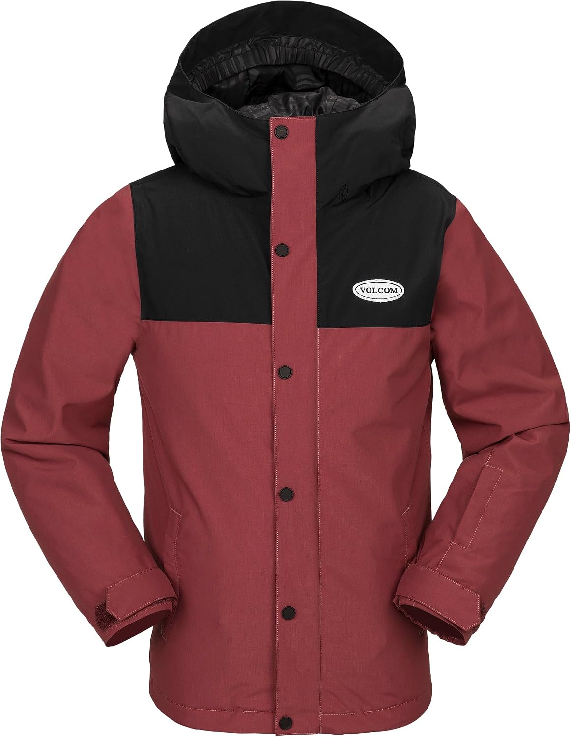 Volcom boys Stone 91 Insulated Snowboard Winter Jacket Redwood