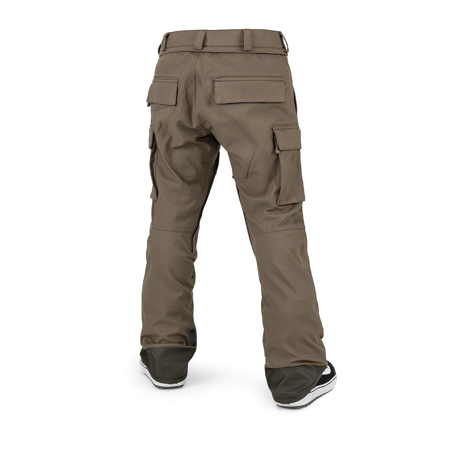 Volcom Men's Articulated Snow Pant, 15k Waterproof Ski Snowboard Pants, Sealed Seams Teak S4