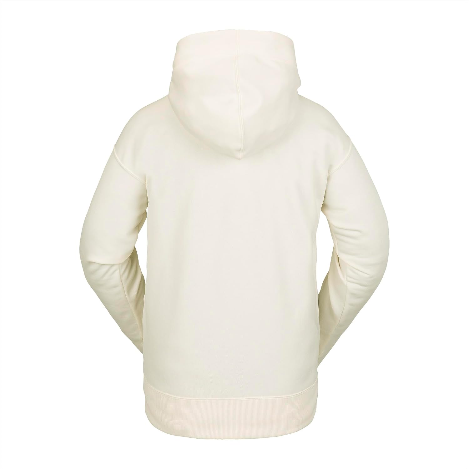 Volcom Men's Hydro Fleece Riding Hoodie – Water-repellent Sweatshirt With Storm Hood & Thumbholes Moonbeam S4