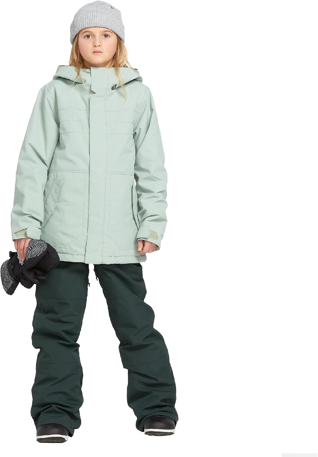 Volcom Girls So Minty Insulated Snow Jacket Agave S5