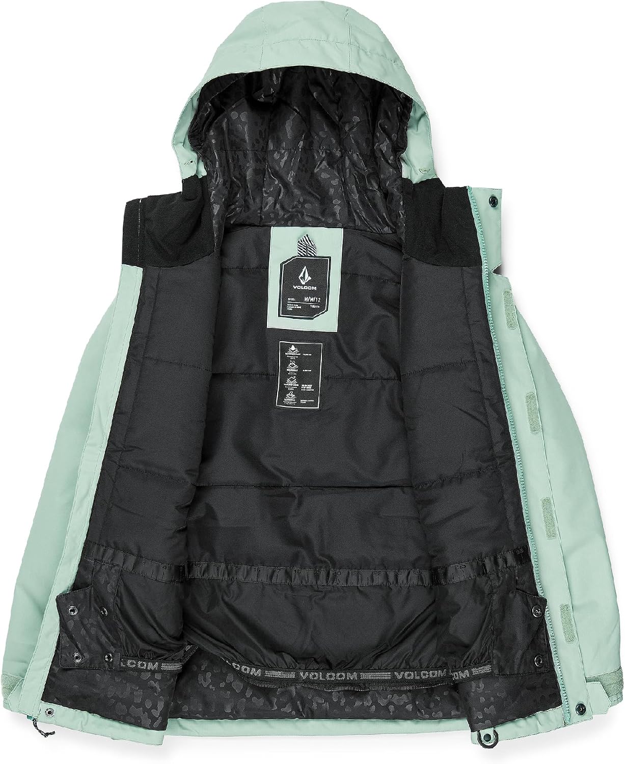 Volcom Girls So Minty Insulated Snow Jacket Agave S5