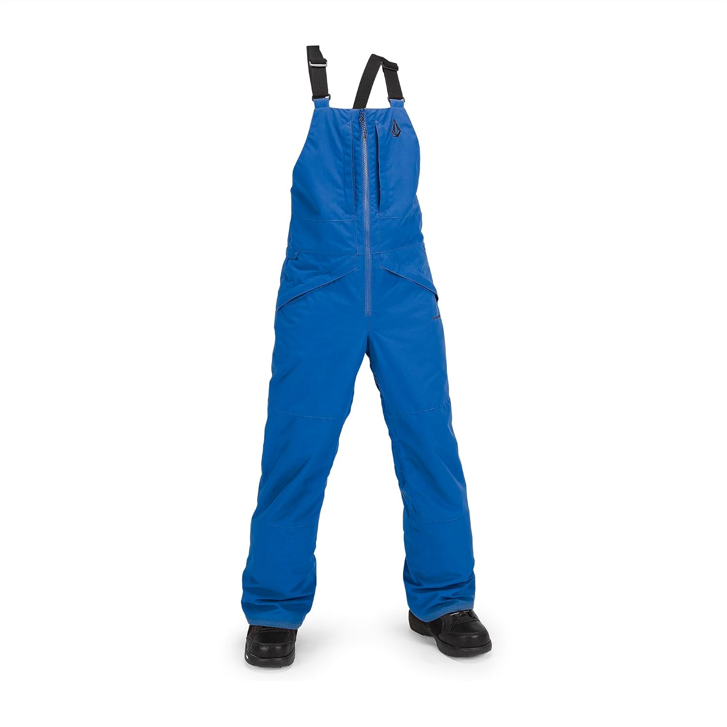 Volcom Boys' Youth Barkley Bib Overall Snowboard Pant Electric Blue S4