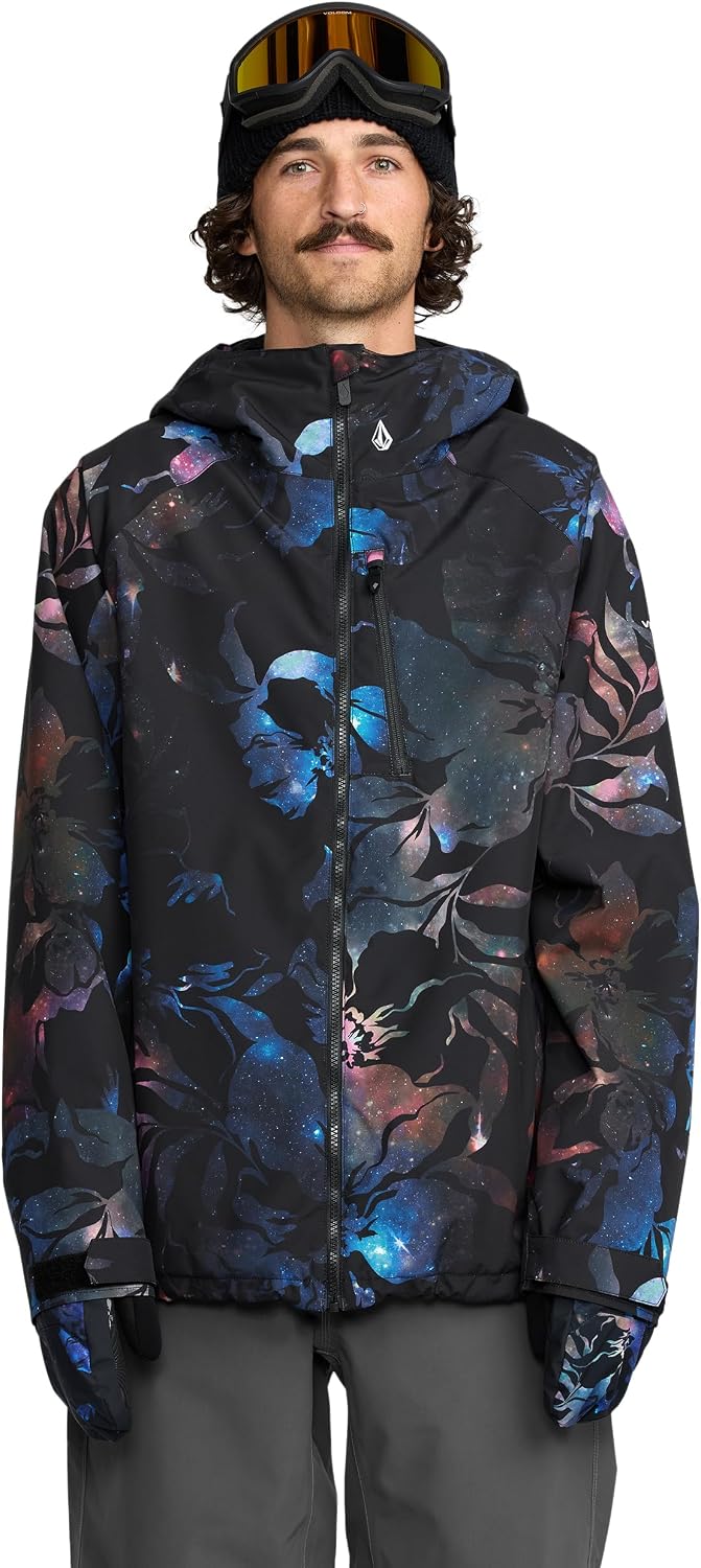 Volcom Men's 2836 Insulated Snowboard Jacket Space Aloha