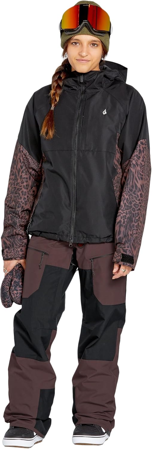 Volcom Women's Stone Mica 20k Snowboard Ski Pant Mahogany S5