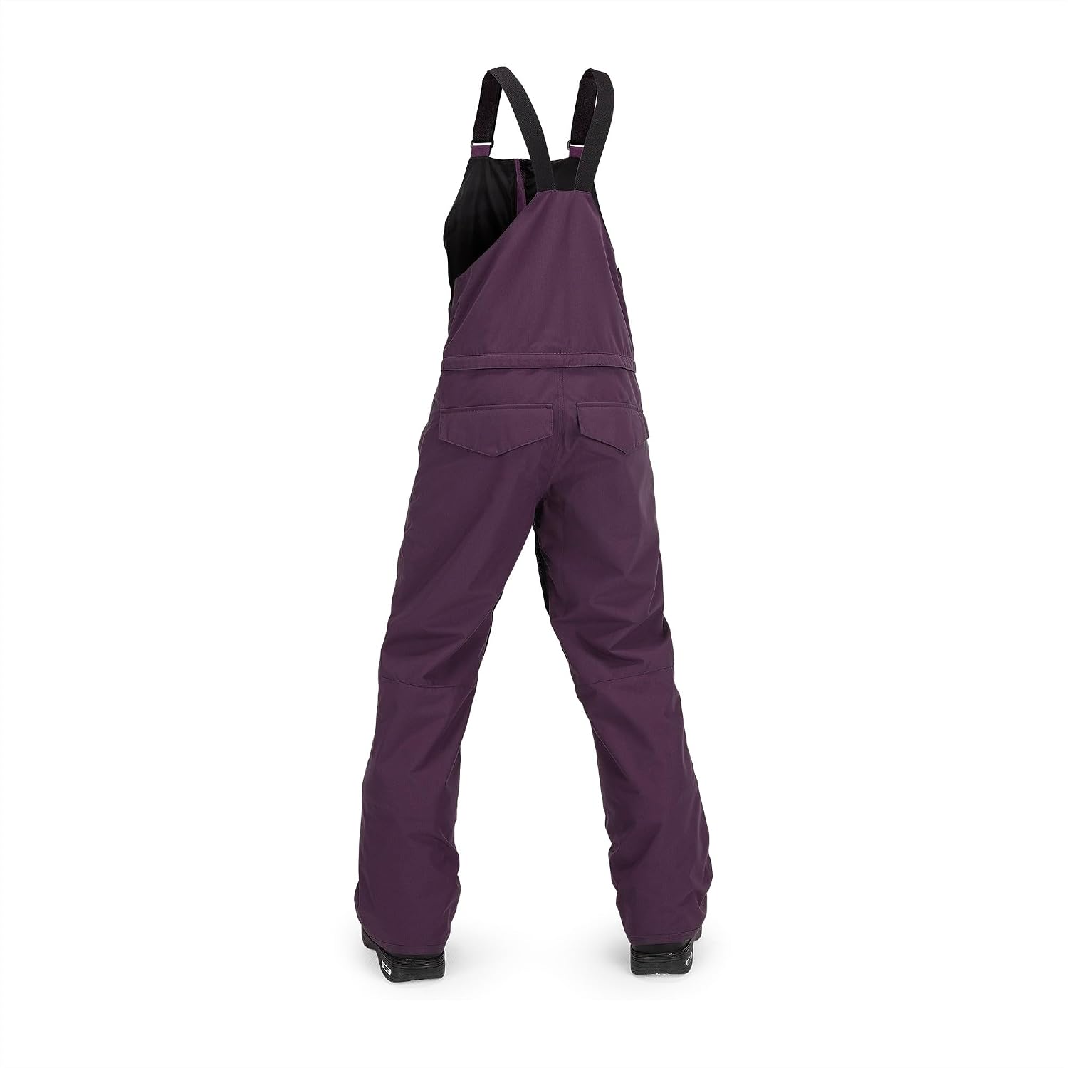 Volcom Boys' Youth Barkley Bib Overall Snowboard Pant Blackberry S4