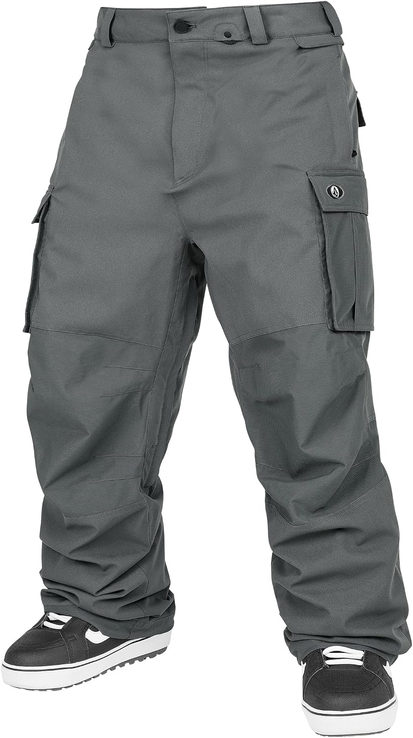 Volcom Men's Nwrk Baggy Snowboard Pant – 10k Waterproof Breathable 2-layer initial
