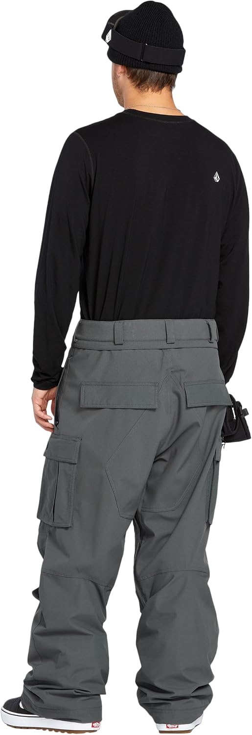 Volcom Men's Nwrk Baggy Snowboard Pant – 10k Waterproof Breathable 2-layer initial