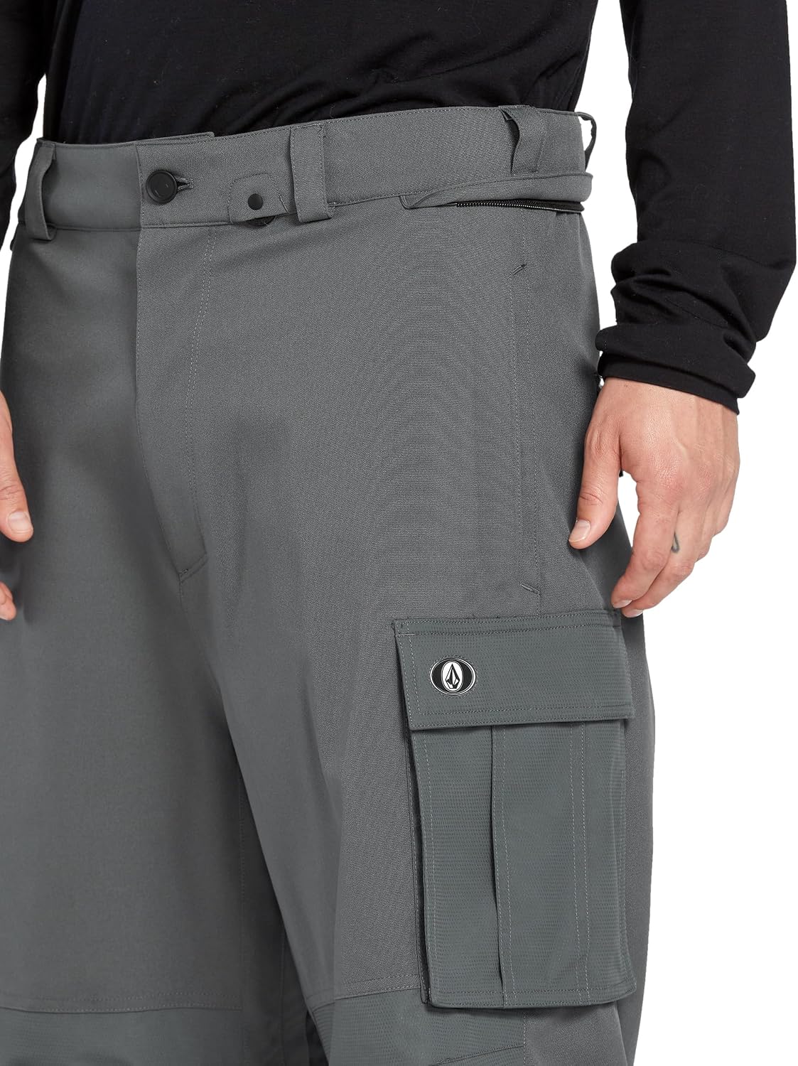 Volcom Men's Nwrk Baggy Snowboard Pant – 10k Waterproof Breathable 2-layer initial