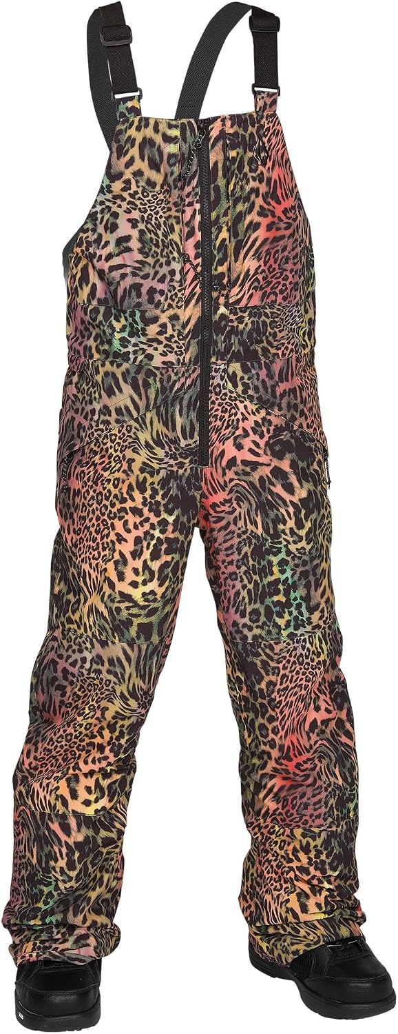 Volcom Boys' Youth Barkley Bib Overall Snowboard Pant Acid