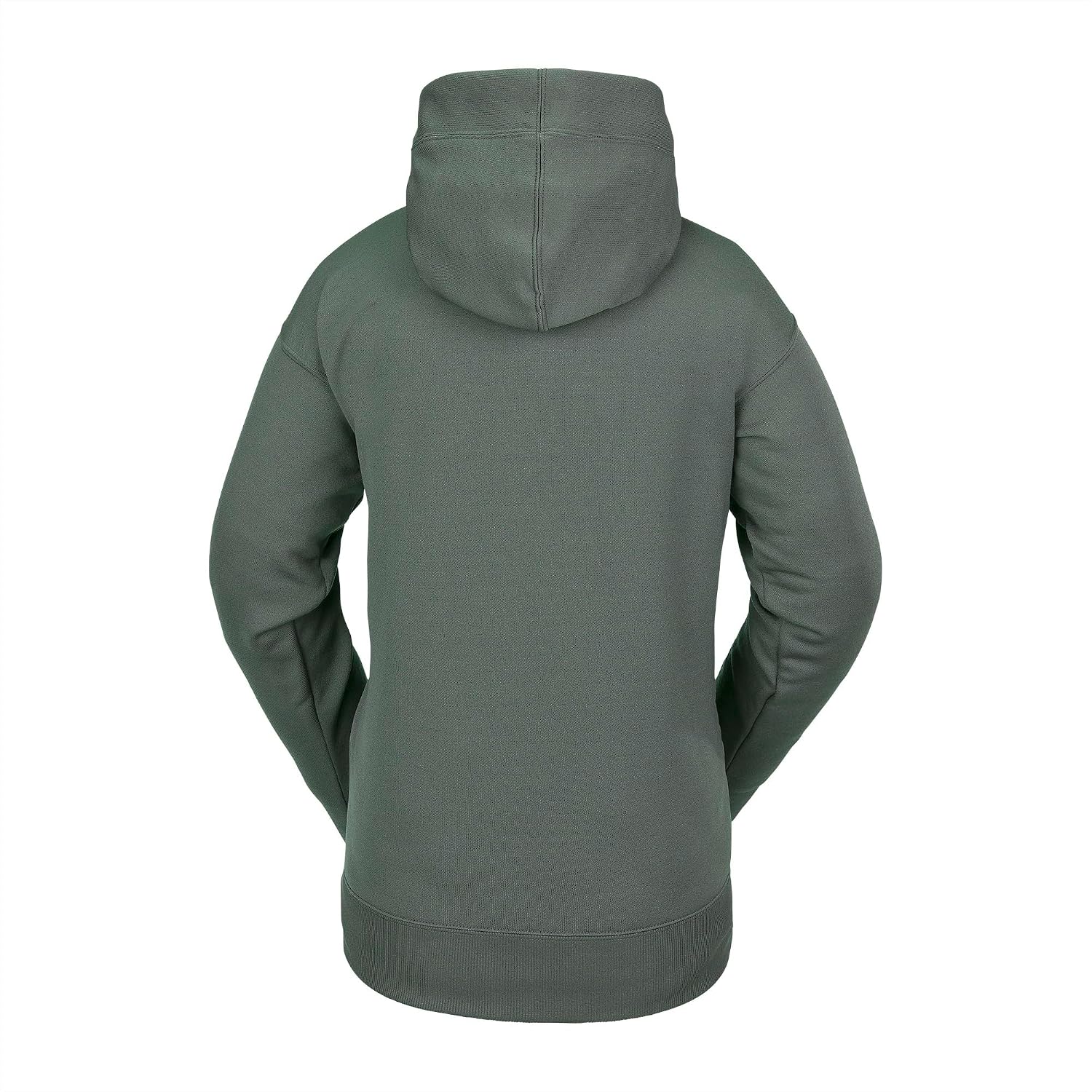 Volcom Men's Hydro Fleece Riding Hoodie – Water-repellent Sweatshirt With Storm Hood & Thumbholes Eucalyptus S4
