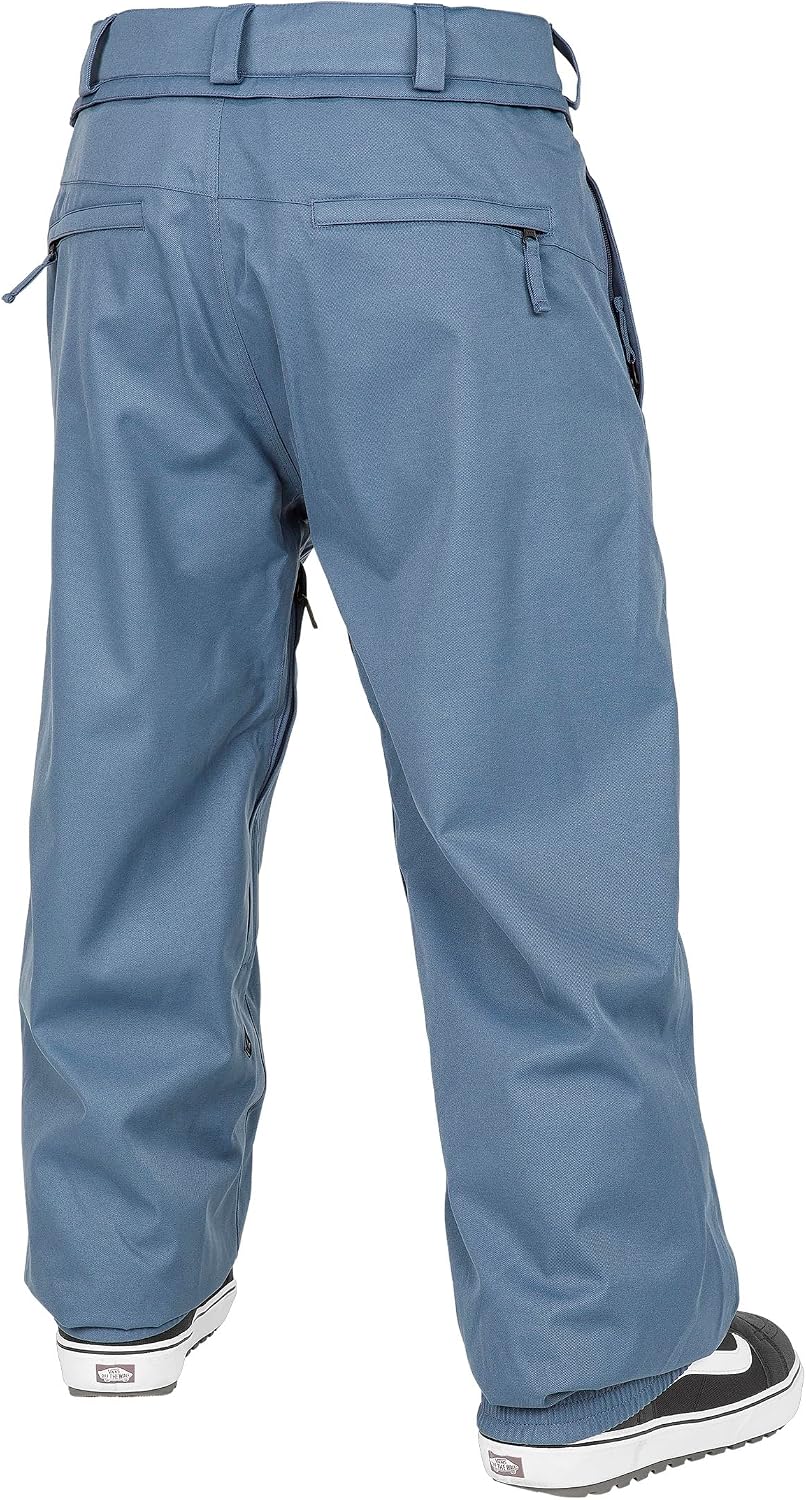 Volcom Men's Arthur Longo 20k Baggy Fit Snowboard Ski Pant Indigo