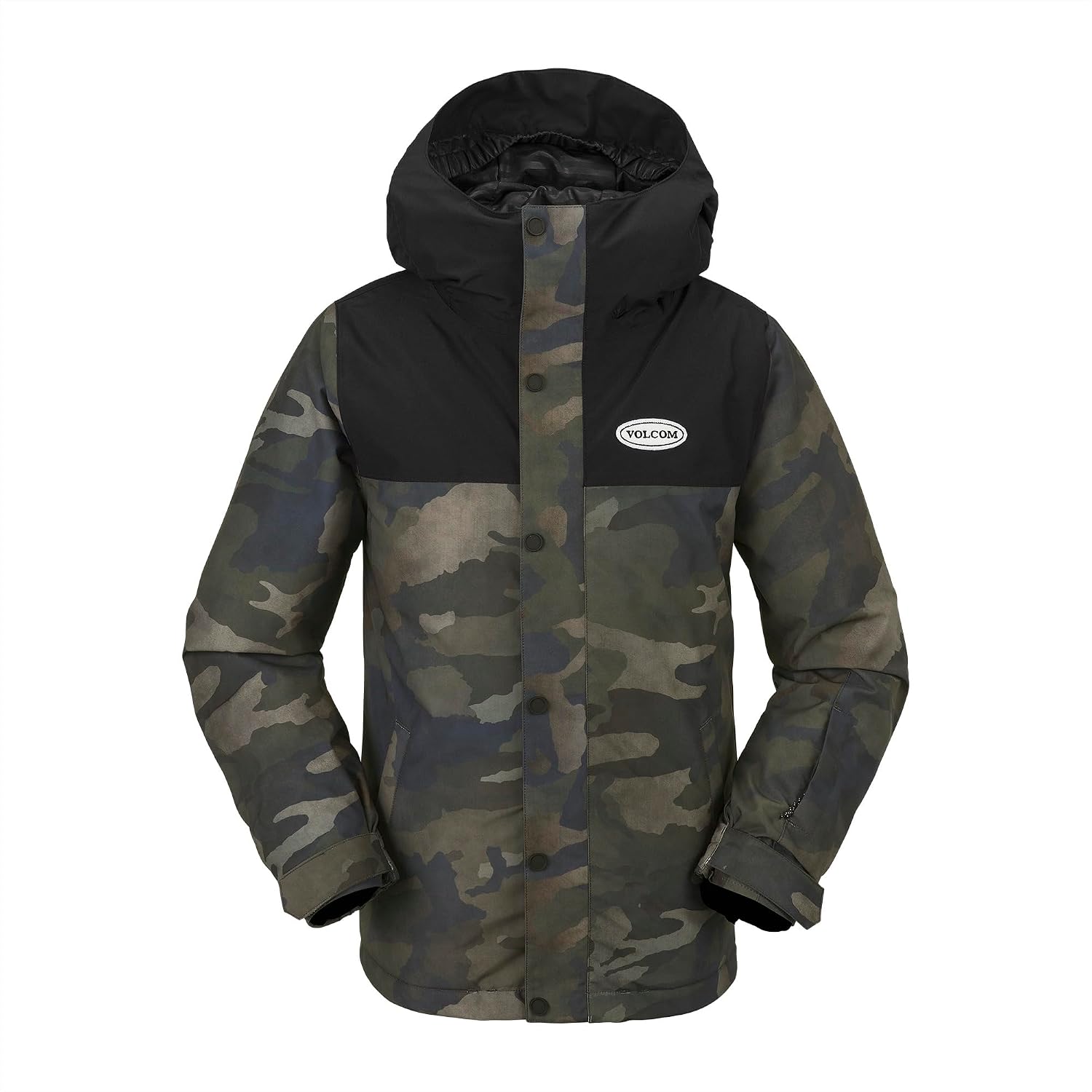 Volcom boys Stone 91 Insulated Snowboard Winter Jacket Cloudwash Camo S4