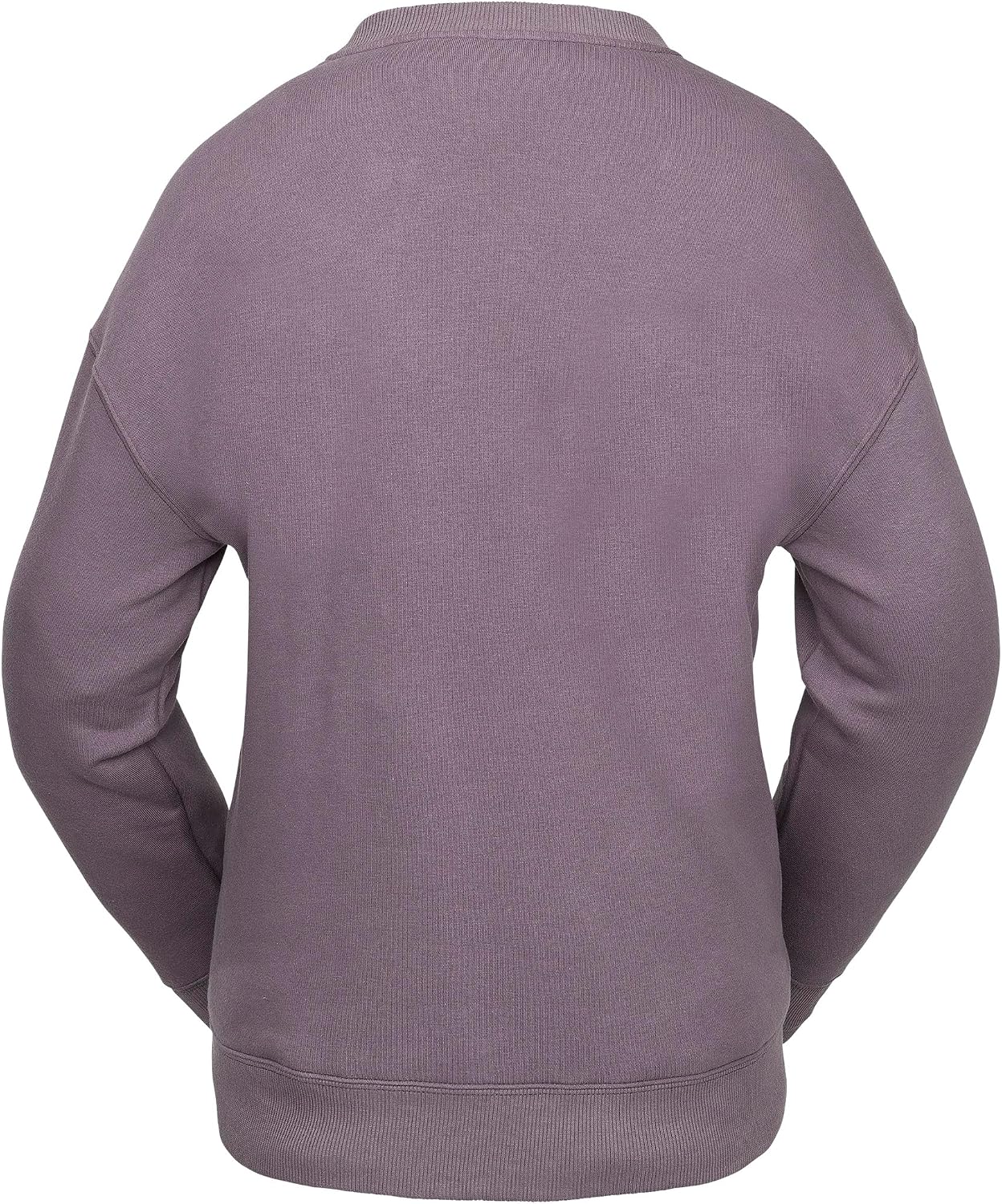 Volcom Women's Essential Crew Fleece Snowboard Winter Sweatshirt Dusty Lavender S5