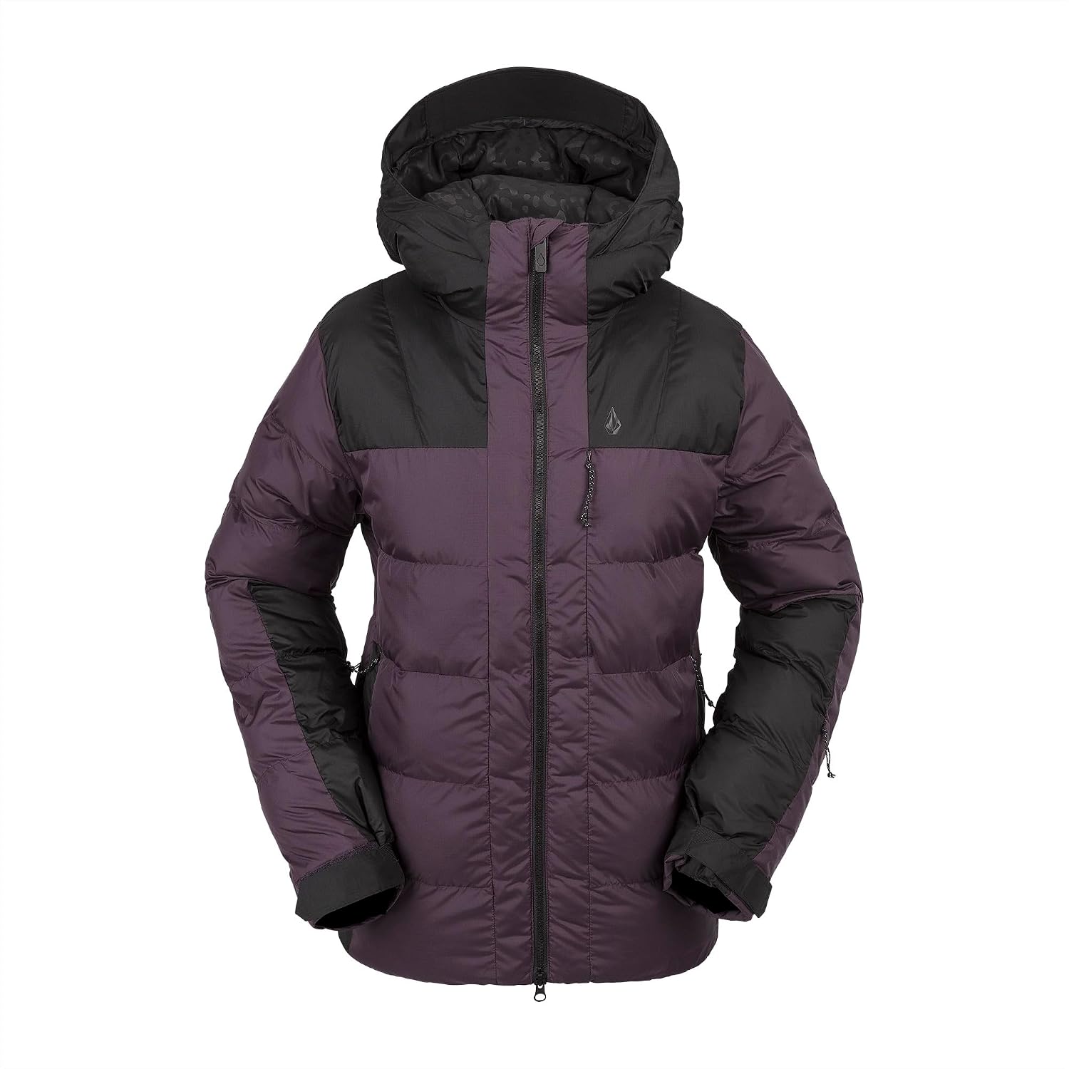 Volcom Women's Puffleup Snowboard Ski Puffer Winter Jacket Blackberry S4