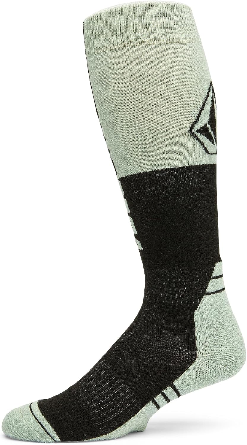 Volcom Men's Kootney Lightweight Snowboard Ski Sock Agave S5