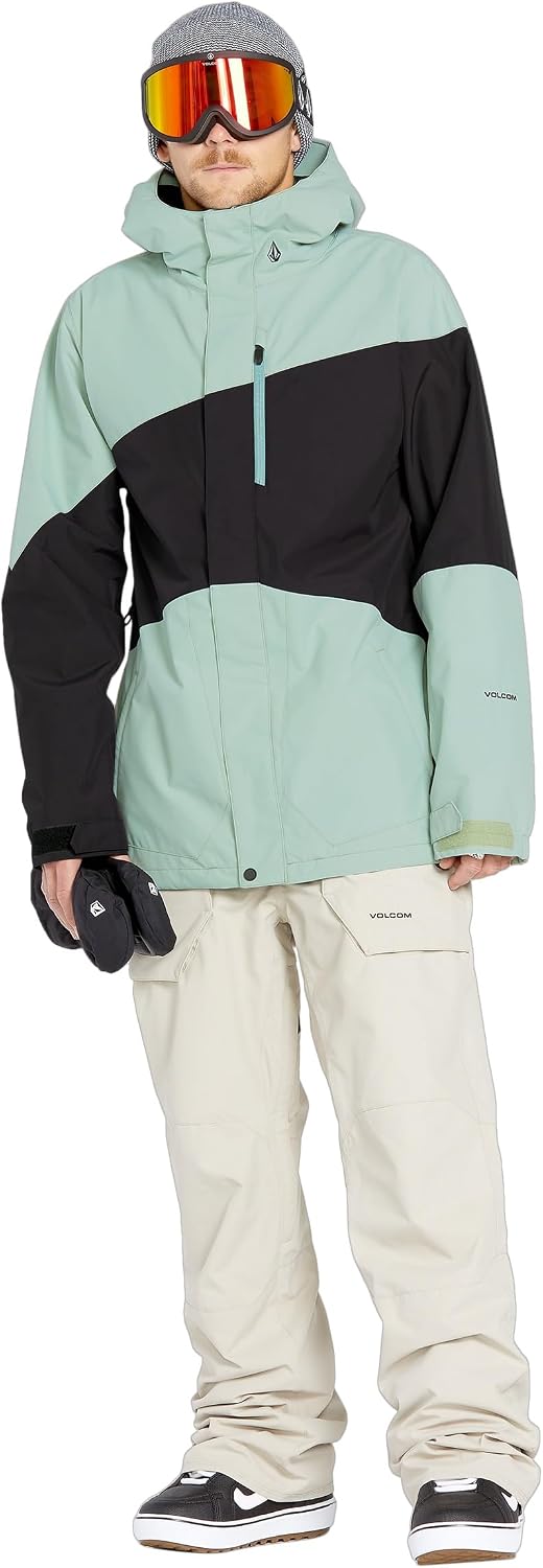 Volcom Men's Primry Shell Snowboard Winter Ski Jacket Agave
