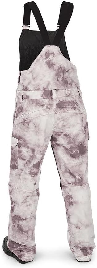 Volcom Women's Creston Stretch Snowboard Ski Bib Overall Snowpant Mojave Tie-dye S3