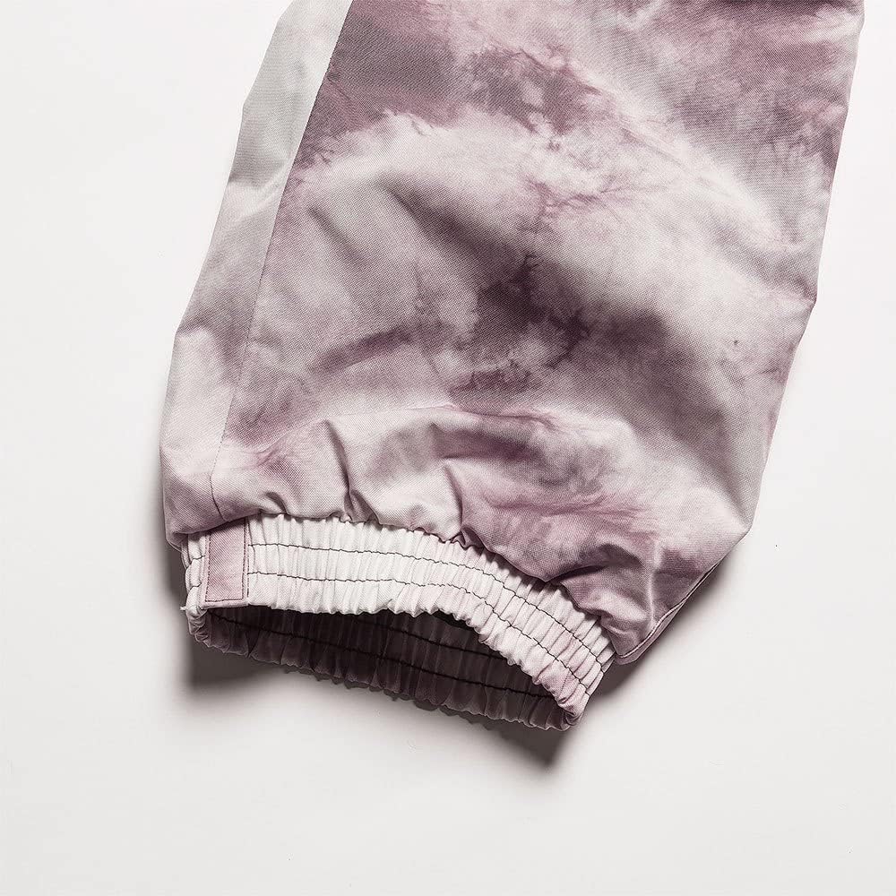 Volcom Women's Creston Stretch Snowboard Ski Bib Overall Snowpant Mojave Tie-dye S3