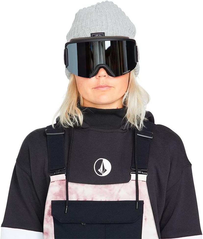 Volcom Women's Creston Stretch Snowboard Ski Bib Overall Snowpant Mojave Tie-dye S3