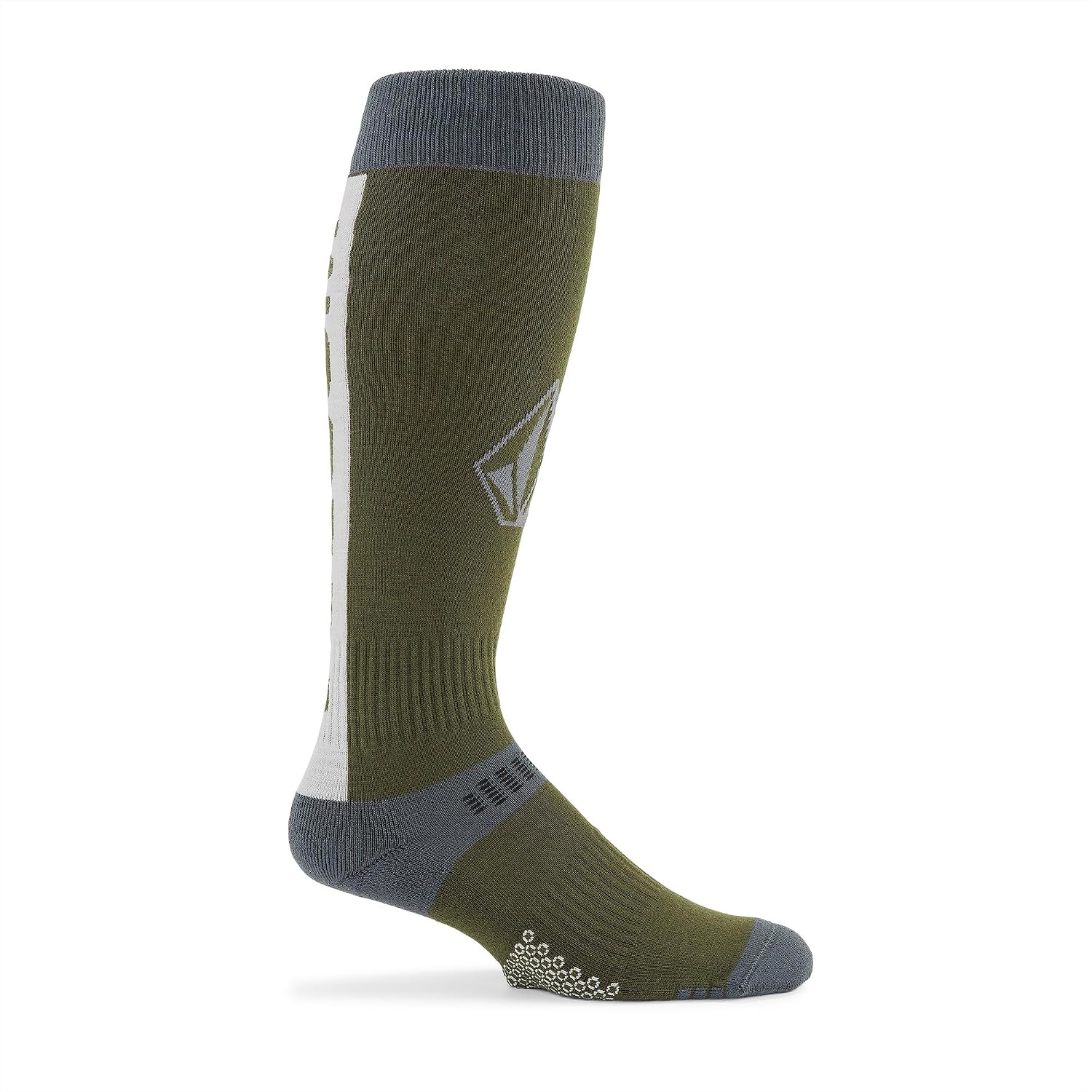 Volcom Men's Synth Medium Weight Snowboard Sock Military